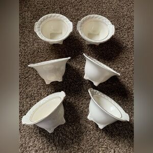 RARE Vintage 1930’s Taylor Smith Taylor USA Small Bowls (6)